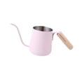 thumbnail image 4 of Hervidor de café de cuello de cisne, hervidor de café de goteo, tetera 250 ml rosa, 4 of 9