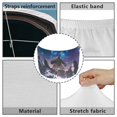 thumbnail image 6 of Uorisanigo Starry Gorilla Car Hood Cover Stretchable Car Hood Cover Protector, 59.05"x39.37", Premium Sublimation Print Covers with Elastic Band, Vehicles Decorate Accessories, 6 of 7