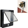 thumbnail image 2 of Porte Intérieure Cat, Porte pour Chien Sans Obstacle Durable pour Porte Intérieure Creuse M, 2 of 8