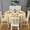 White-3, variant on Fashionable Round Tablecloth 60x60in(153x153cm) – Waterproof Polyester Table Cover with Full Print Design, Wrinkle Resistant & Washable for Kitchen Dining Party Decor