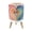 Color 2, variant on Small Trash Can with Lid Mystical Nebula Purple Blue Stars Cosmic Clouds 1.8 Gallon Dog Proof Trash Can Round Garbage Can Waste Bin Wastebasket for Bathroom Kids Bedroom Classroom