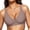 Gray, variant on Womens Wireless Jelly Bra Plus Size Supportive Full Coverage Comfortable No Underwire Bras