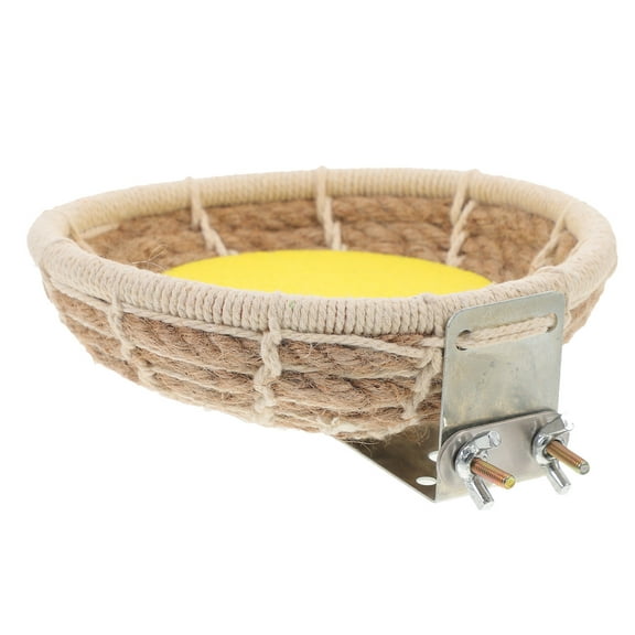 ULTNICE parakeet nest breeding Warm Birds Nest Cotton Rope Assorted Color for Pet Owners 1Pcs