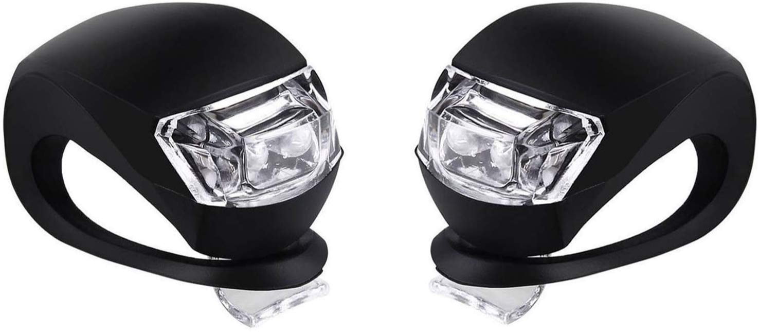 Bicycle Light Front & rear Night Safety Warning  Double LED Waterproof New 