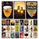 thumbnail image 2 of Cartel de hojalata de marca de cerveza famosa, letrero de metal retro de cervezas belgas y holandesas, para bar, pub, club, cueva de hombre, habitación, placa decorativa de arte de pared, 2 of 5