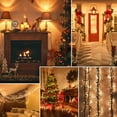 thumbnail image 2 of Luces navideñas conectables de 240 LED, 88 pies, 13 modos, para interiores y exteriores | Cadena de luces navideñas extensibles de alambre verde con temporizador | Luz de hadas centelleante enchufable, 2 of 9