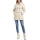 thumbnail image 2 of Abrigo de invierno de mujer con doble botonadura y mangas largas en color beige, 2 of 6