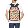 thumbnail image 5 of Balery Colorful Butterflies Backpack for Men and Women - Durable 600D Oxford Cloth -Large Capacity, Water-Resistant School, Travel, and Hiking Bag, 5 of 7