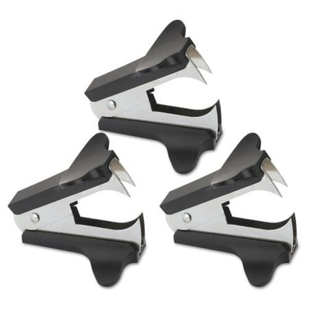 

3PK Jaw Style Staple Remover Black 3 Per Pack