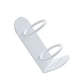 thumbnail image 2 of Soporte para cepillo de dientes Naiovety estante sin rastro montado en la pared metal blanco negro naranja, 2 of 6