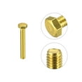 thumbnail image 4 of Brass Hex Bolts, M6x40mm 5 Pack Fully Thread Grade 4.8 Machine Screws, 4 of 5