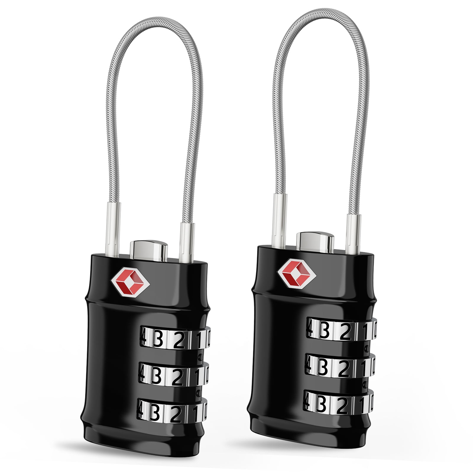 Luggage Lock, AMIR TSA Locks for Luggage TSA Approved Lock 3 Digit