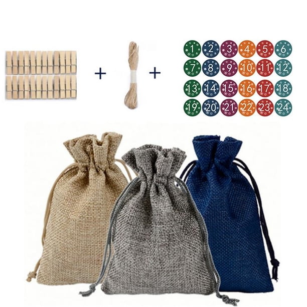 Bolsa de Regalo Deyute onlyliua Promoción de Temporada 3 Colores 24 Unidades