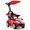 Red, variant on Gymax 3-in-1 Sliding Walker w/ Adjustable Canopy Horn Music & Light for Boys & Girls Red