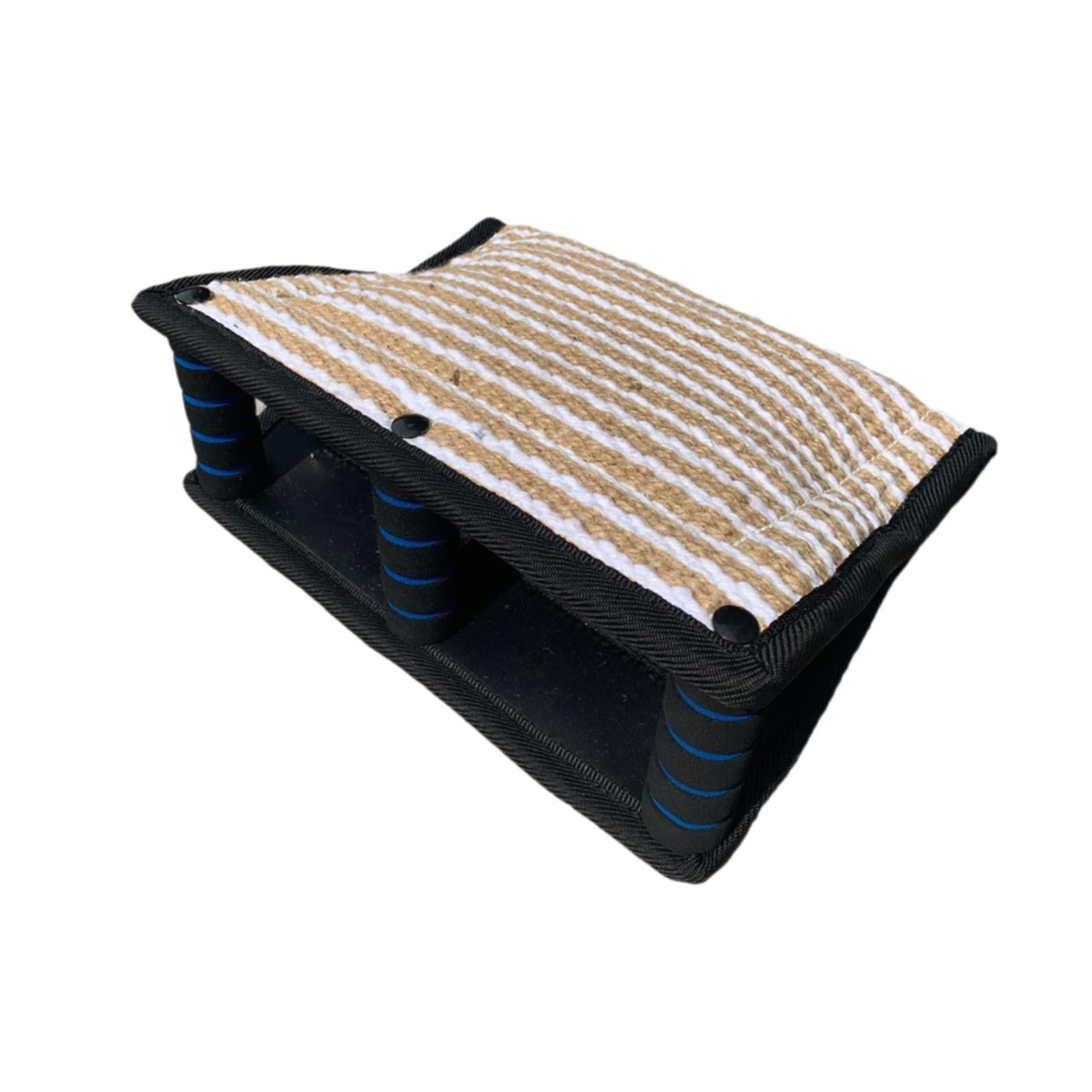 oshhni Dog Bite Pillow Bite Training Interactive Toy for Huskies Labradors black