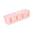thumbnail image 3 of simhoa Cable Power Plug Storage Box Cable Management Box for Bedroom Apartment Desk Pink, 3 of 8