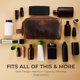 thumbnail image 2 of Neceser de viaje NomadCraftCo, tamaño king, piel, unisex, 2 of 8