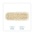 thumbnail image 5 of Industrial Dust Mop Head, Hygrade Cotton, 24w X 5d, White | Bundle of 5 Each, 5 of 7