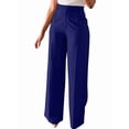 thumbnail image 2 of Women'S High Waisted Wide Leg Dress Pants for Business and Office Wear, 2 of 4