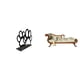 thumbnail image 1 of Elegante Servilletero De Hierro Con Diseño De Huella De Perro, Organizador Multiusos Y Modelo De Sofá Cama De Madera En Miniatura. Ideal Para Manualidades, Decoración Del Hogar, Picnics,, 1 of 8