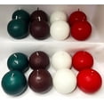 thumbnail image 3 of Biedermann &amp; Sons CBC60CY Ball Candle - 4 Cranberry, 3 of 4