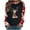 Black, variant on lcziwo Christmas Reindeer Print Pullovers Sweatshirts for Women Funny Holiday Tops Loose Long Sleeve Plus Size Pullover Trendy Crewneck Pullovers Clearance Black,L