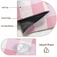 thumbnail image 6 of Pink Plaid Area Rug 5x8 FT, Non Slip Bedroom Throw Carpet, Spring Farmhouse Buffalo Checkered Washable Soft Floor Carpet Non-Shedding Rug for Living Room Nursery Dorm Office, 6 of 9