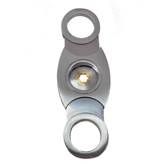 Cigar Boulevard Perfect Cigar Cutter Star 22 Stainless Steel.Exact Cutter. Lifetime Guarantee