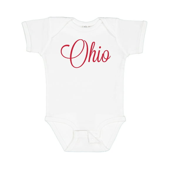 Inktastic Ohio Boys or Girls Baby Bodysuit
