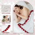 thumbnail image 4 of ROSEKIND 63'' Rose Flower Bouquet Blanket, Soft and Lightweight Knitted Throw Blankets, 4 of 11