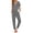 Black Stripe, variant on Ekouaer Pajamas for Women Set 2 Piece Lounge Set Short Sleeve Pjs Joggers Long Pants Sleepwear with Pockets