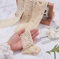 thumbnail image 6 of 5 Yards X 2" Wide Cotton Tassel Fringe White Lace Trim Ribbons Sewing Cloth Crafts Accessories Home Party Decoration, 6 of 7