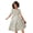 Multi Birds, variant on Plus Size Long Floral Print Cotton Gown