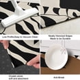 thumbnail image 3 of Black Boho Geometric and Plant Pattern Kitchen Rug Mat,Kitchen Runner Rugs Non Skid Washable,Decorative Kitchen Floor Mats for Kitchen,Sink,Laundry,17"X47", 3 of 5