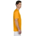 thumbnail image 5 of Hanes Cool DRI TAGLESS Men`s T-Shirt, S, Safety Orange, 5 of 5