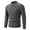 B_ Dark Gray, variant on YLSDY Men Dress Crewneck Sweater Pullover Knit Long Sleeve Solid Winter Warm Casual Fall Fashion Slim Fit Sweater Khaki M
