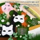 thumbnail image 3 of Kit de máscaras Therian, máscara de gato en blanco Seenelling DIY con accesorios, 3 of 6