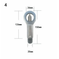 Manual Nut Splitter Tool | Rusted Nut Remover & Extractor | Heavy-Duty Metal Nut Breaker for Mechanical Repairs & | Ergonomic Handle for Easy Use