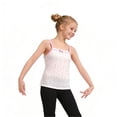 thumbnail image 5 of 3 Pack Girls Sleeveless Crop Tank Top Spaghetti Strap for Dancewear Ballet Class Fun, 5 of 5