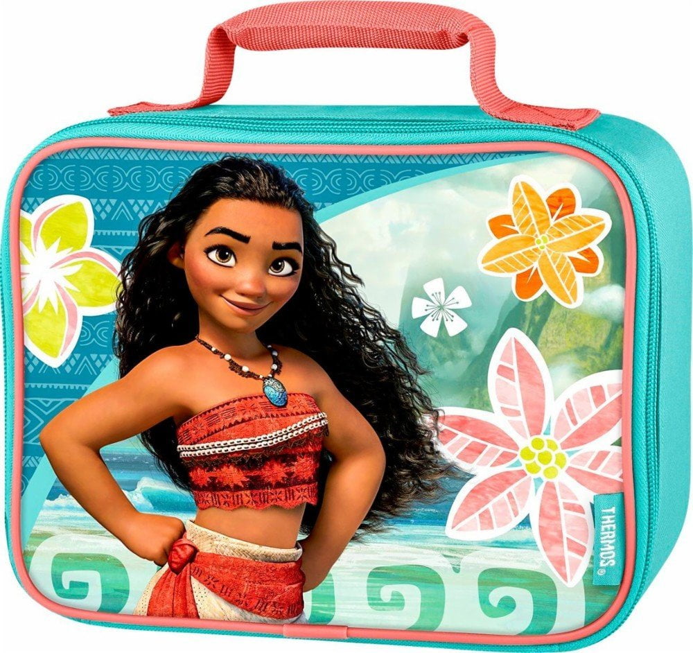 Pottery Barn Lunch Box Bag Disney Princess Moana Child School Embroidered