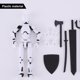thumbnail image 3 of Cuerpo Robot Figuras Acción Multiárticular Unión Múltiple Impreso 3D para Escritorio, 3 of 9