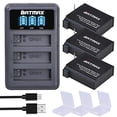thumbnail image 2 of Batería Batmax 3Packs AHDBT-401 1680mAh + Cargador USB 3Slots para Gopro Hero 4, 2 of 2