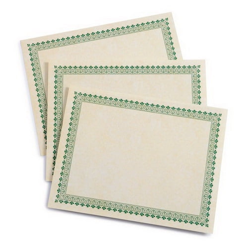 Gartner Studios 74930 Green Border Certificates