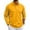 Yellow #27, variant on KDDYLITQ Mens Shirts Collared Button Basic Loose Fit Vintage Fashion Tees Long Sleeve Casual Athletic Outdoor Business Polo Shirts Saffron L