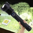 thumbnail image 2 of GUANGHONG Aluminum Alloy P70 LED High Power Long Range Flashlight with USB Rechargeable Battery, 2 of 7