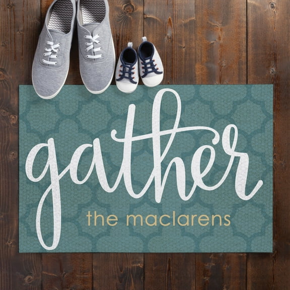 Personalized Doormat - Gather