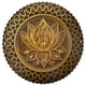 thumbnail image 1 of Decoración de pared de metal con patrón de mandala, decoración de pared redonda colgante, 1 of 7