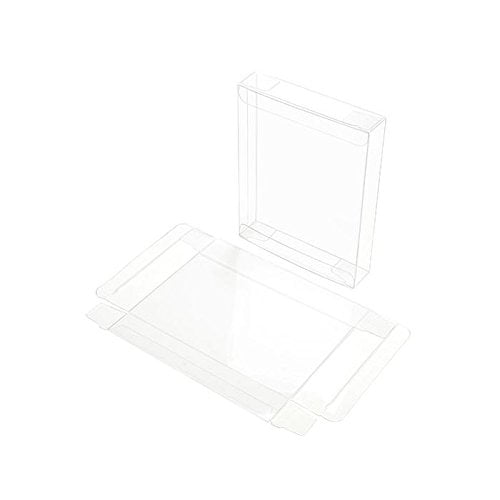 ClearBags Crystal Clear Greeting Card Boxes, 25 Pack, Box Case for Cards, Envelopes, Party Favors, Treats, Photo Storage, Gift Holder, Stationery Organizer, Small Business Packaging & Supplies, FB17A