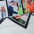 thumbnail image 5 of Custom Blanket With Photo Personalized Throw Blanket Customized Picture Blanket For Baby Mother Father Adult Friends Lovers Dog Pets Personalized Gift Flannel Blanket Birthday Christmas,10 Photos, 5 of 6