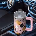 thumbnail image 5 of 30oz Halloween Tumbler with Handle, Skull Candy Bat | Print | Halloween Gifts for Women & Girls | with Lids and Straws | Stainless Steel Insulated | Travel Coffee Mug, 5 of 5